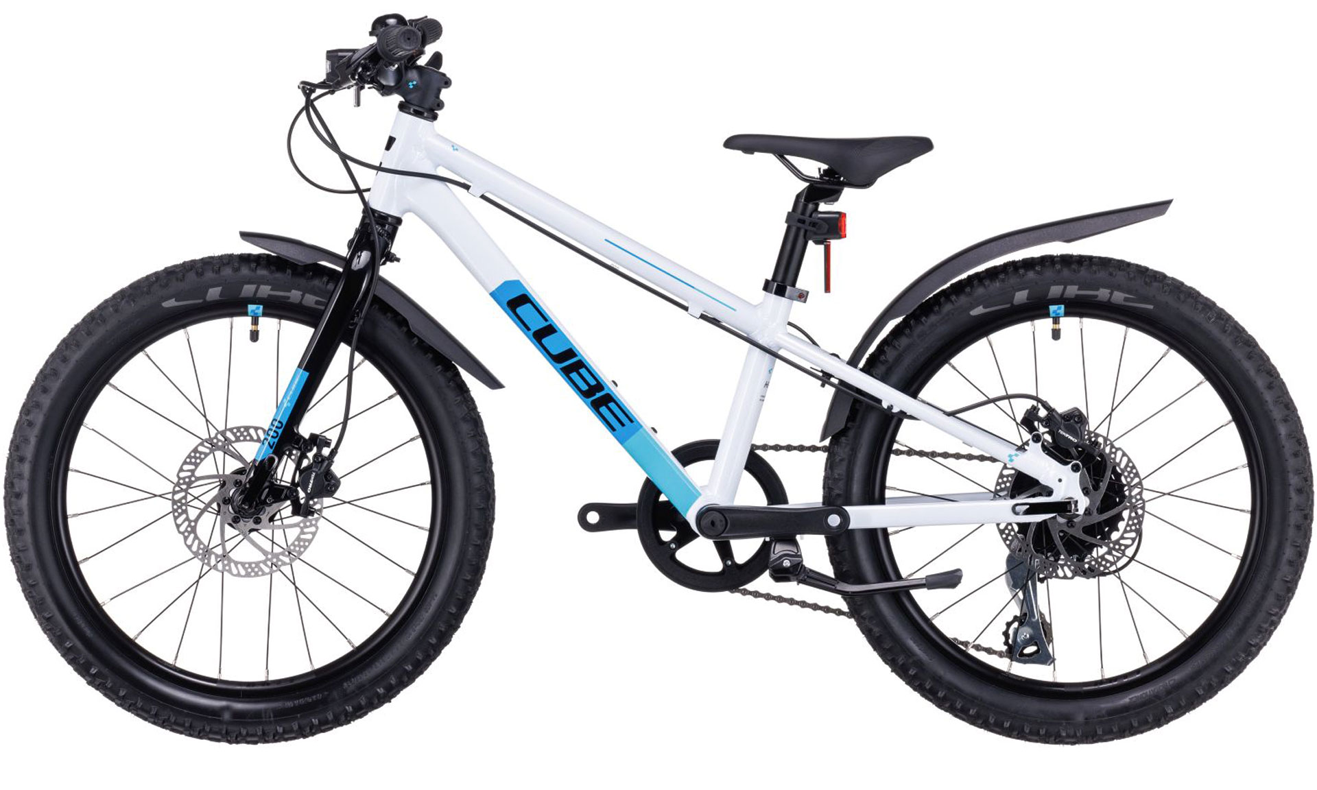 Copii Bicicleta Cube Acid Disc Allroad White Blue R