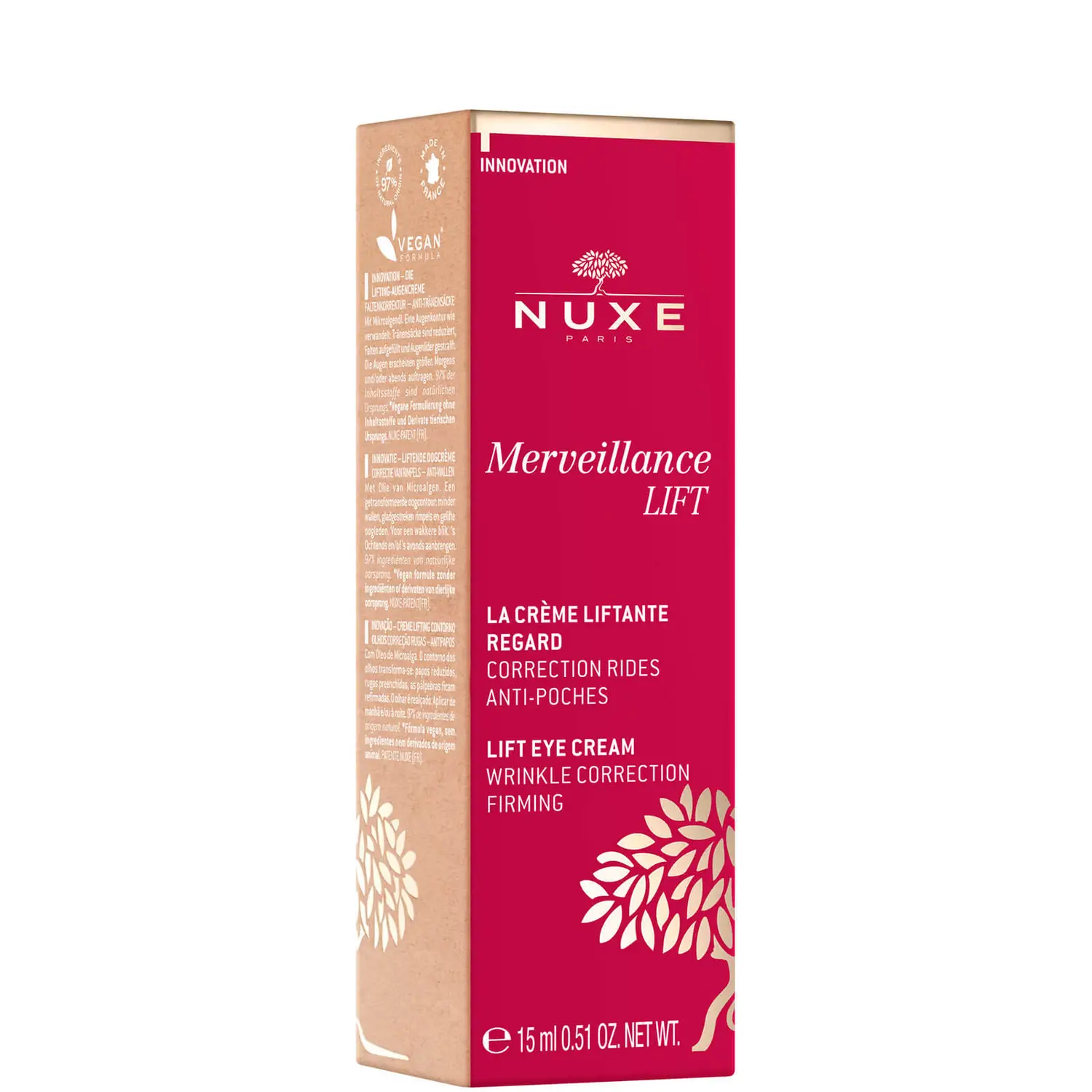 Nuxe Merveillance Lift Crema Cu Efect De Lifting Pentru Zon