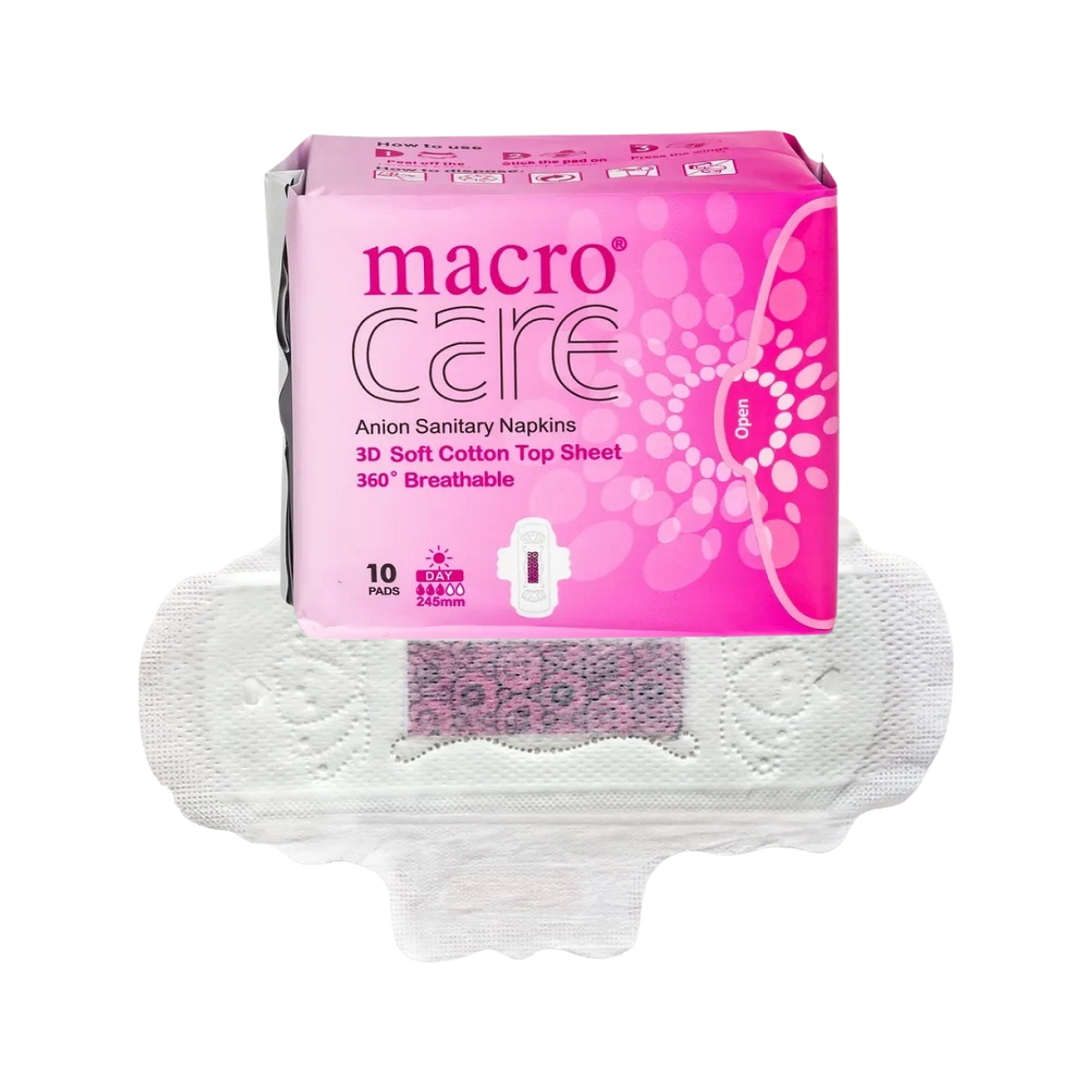 Absorbante Macro Care de Zi 10 bucăți/pachet, [9],edera.ro
