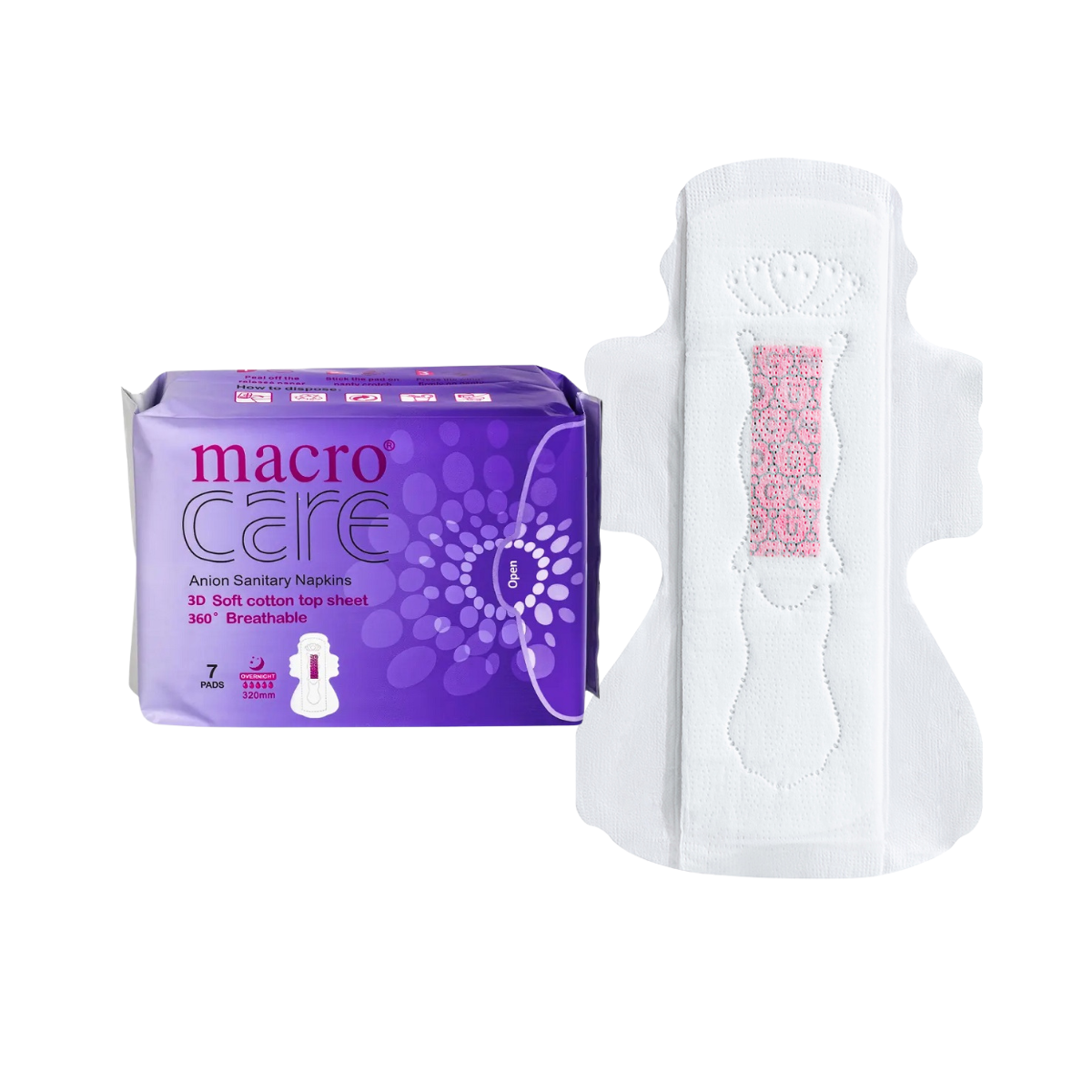 Absorbante Macro Care Extra 7 bucăți/pachet, [2],edera.ro