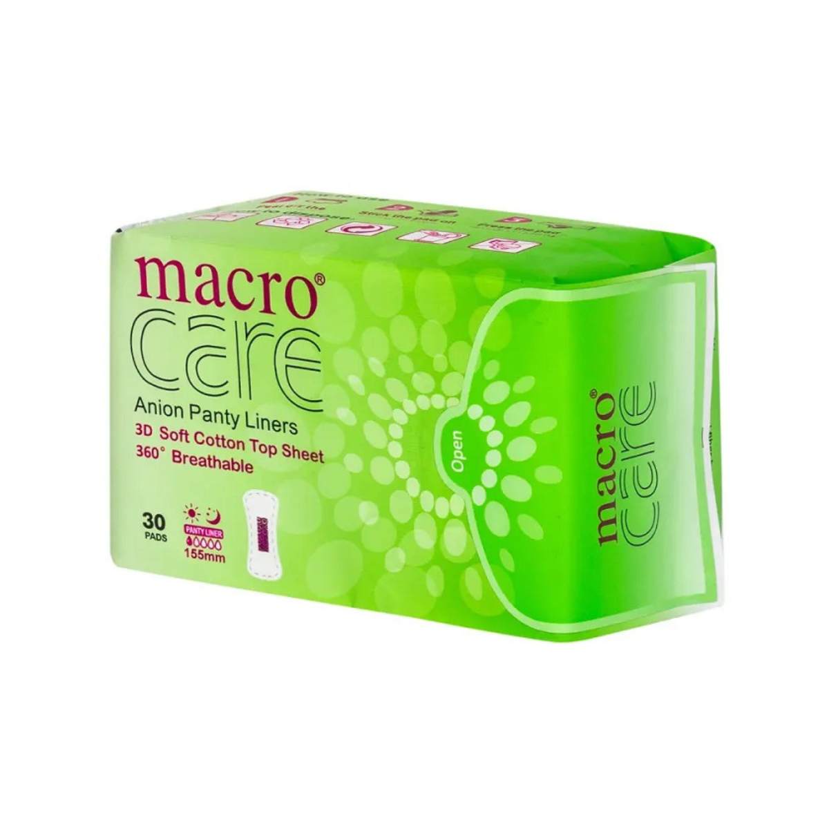 Absorbante Macro Care Zilnice 30 bucăți/pachet, [5],edera.ro
