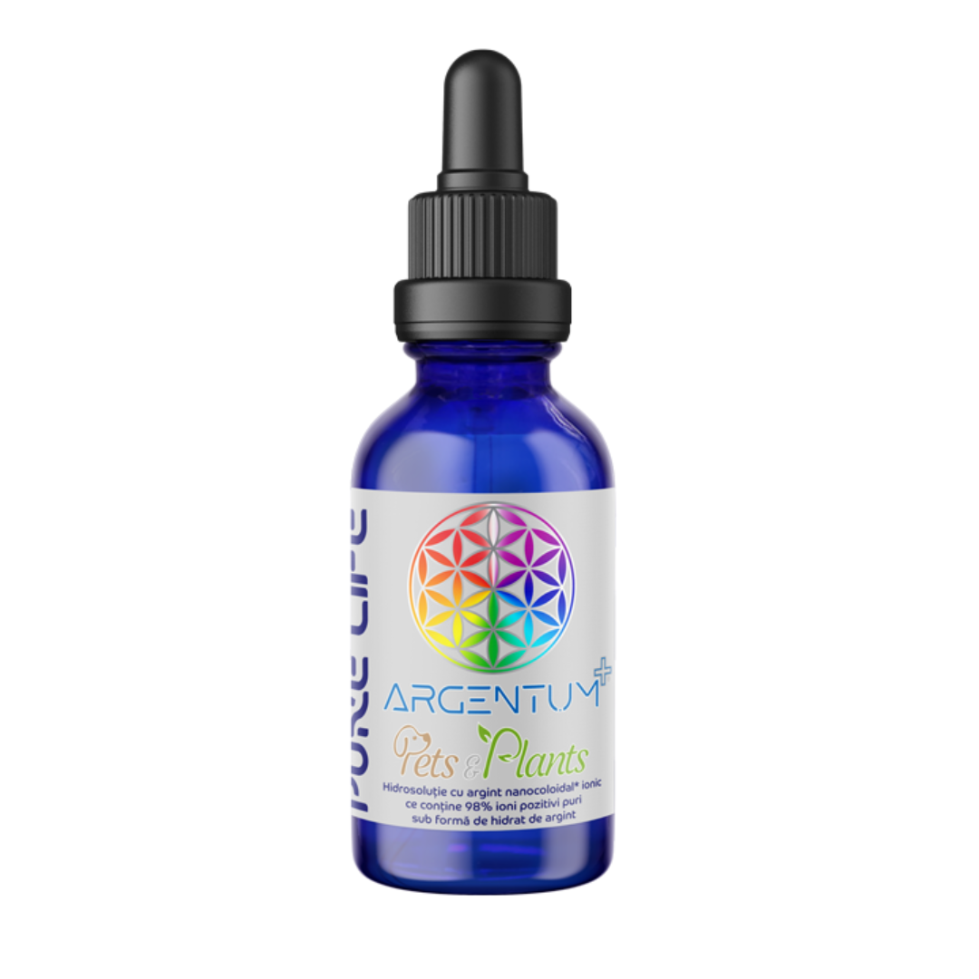 Animale & Plante - ARGENTUM+ Pets & Plants 10ppm 30 ml cu pipetă, edera.ro