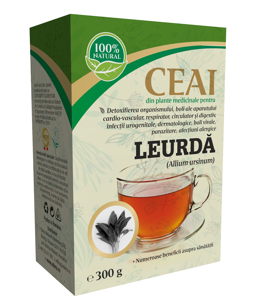 Ceaiuri Simple - Ceai de Leurdă (Allium ursinum) 300 gr., edera.ro