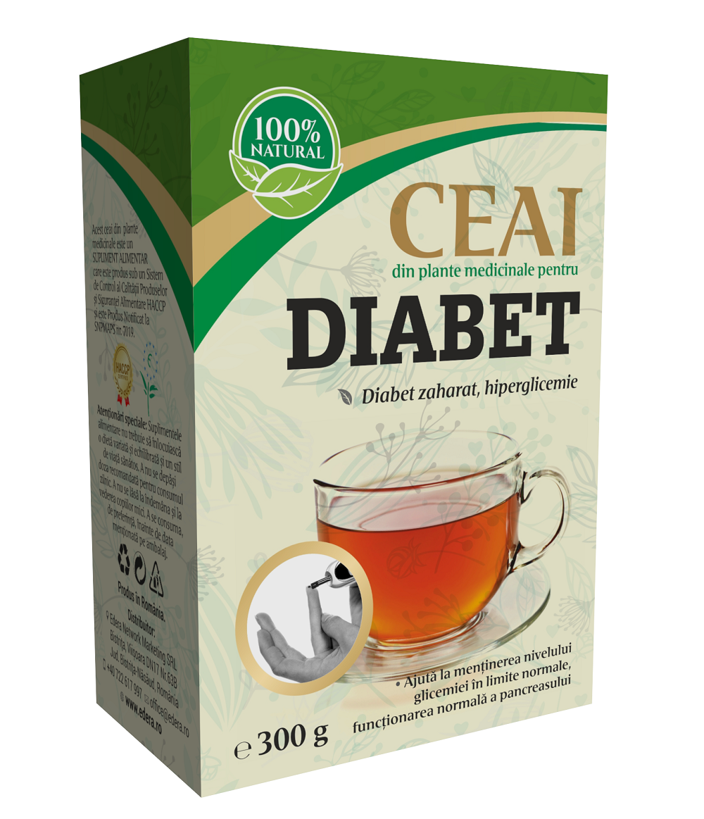Ceaiuri Combinate - Ceai pentru Diabet 300 gr., edera.ro