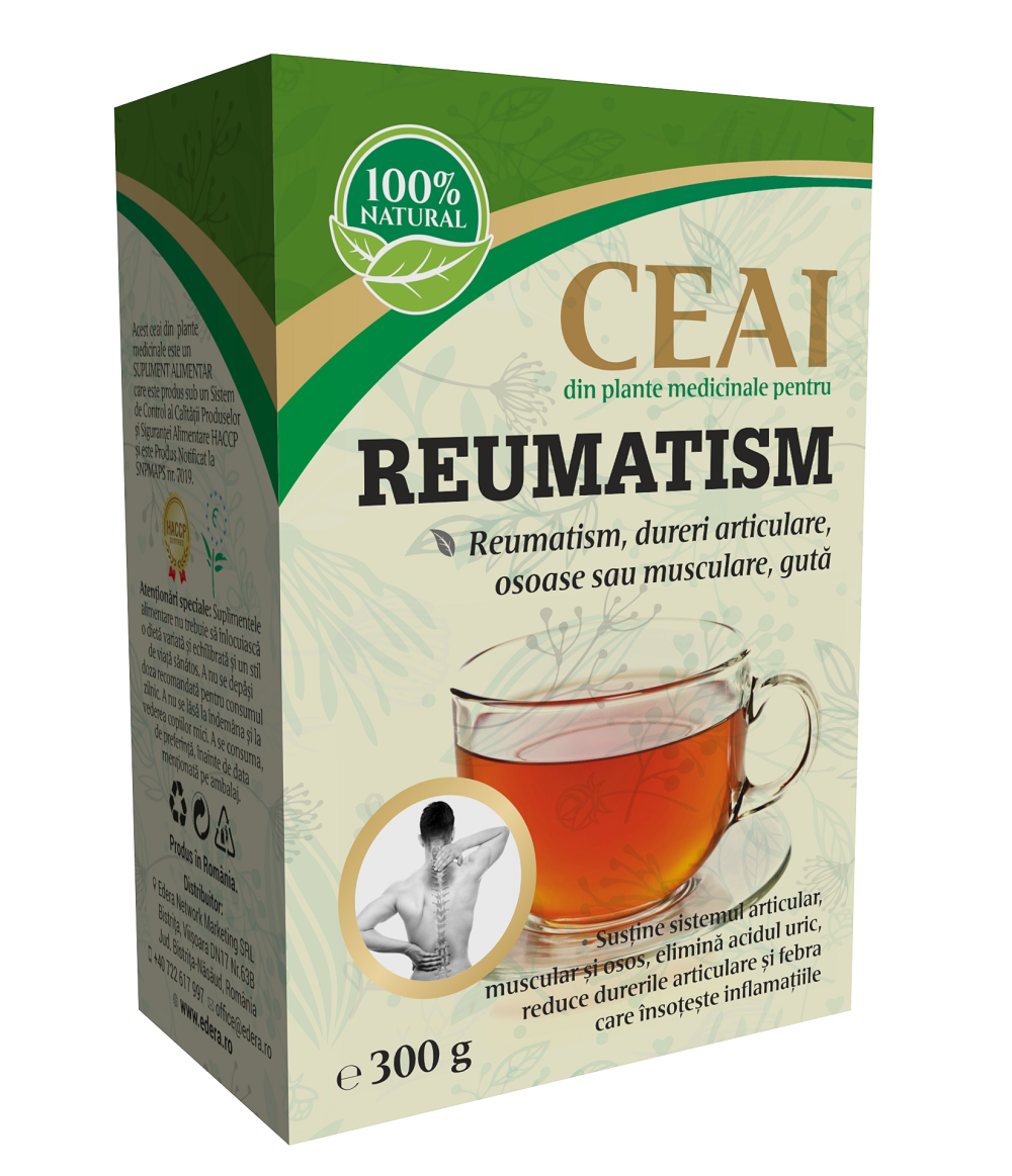 Afecţiuni Ortopedice / Reumatism / Artrite - Ceai pentru Reumatism 300 gr.  (3704), edera.ro