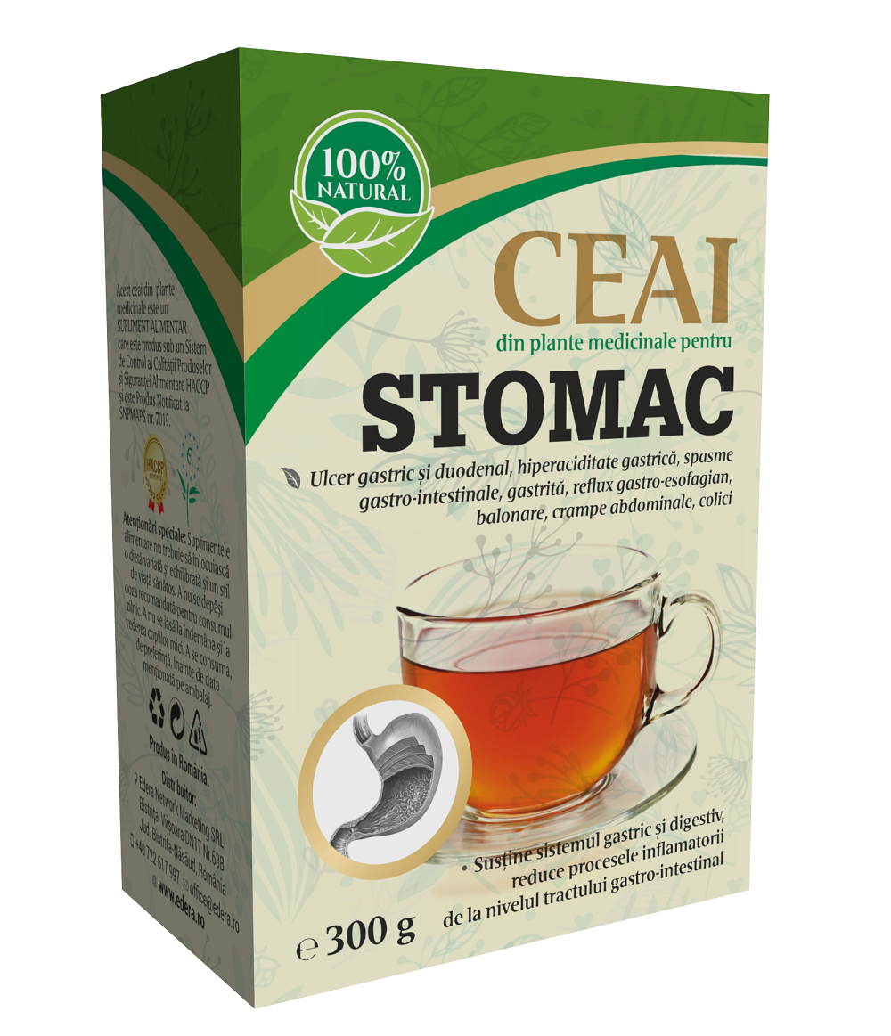 Ceaiuri Combinate - Ceai pentru Stomac 300 gr. , edera.ro