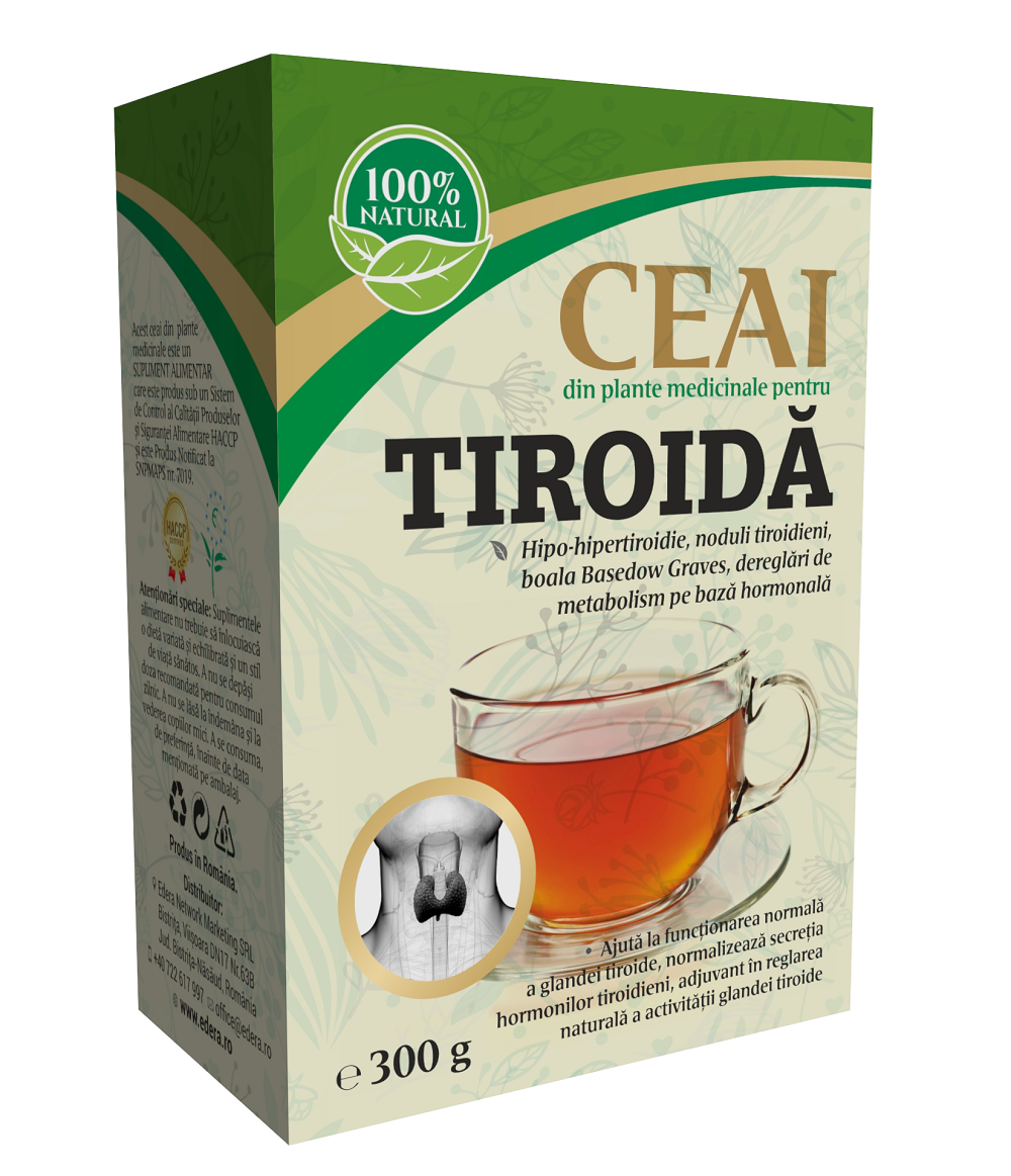 Tiroidă - Ceai pentru Tiroidă 300 gr.  (3726), edera.ro