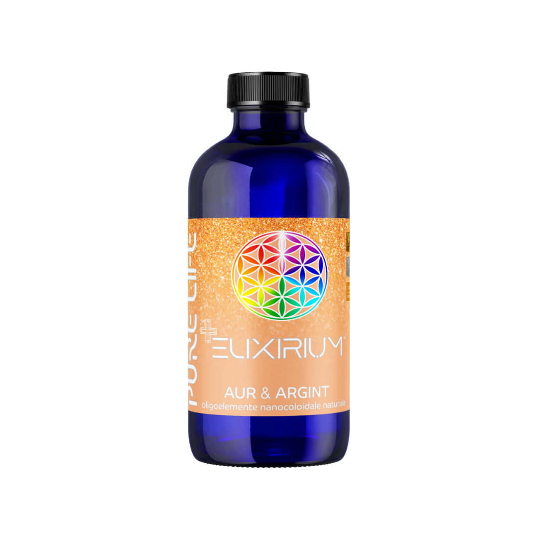 Mixuri Minerale Nanocoloidale - ELIXIRIUM™ Aur şi Argint 35ppm 240 ml , edera.ro