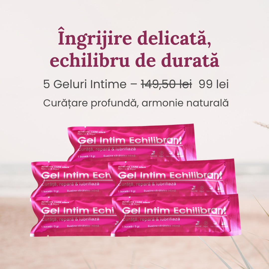 BLACK FRIDAY - Gel intim echilibrant – 5 buc, edera.ro