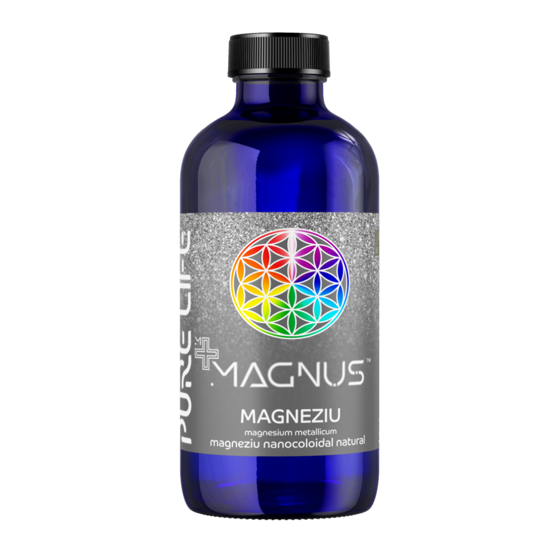 Minerale nanocoloidale - MAGNUS™ 55ppm 240 ml cu măsură gradată, edera.ro