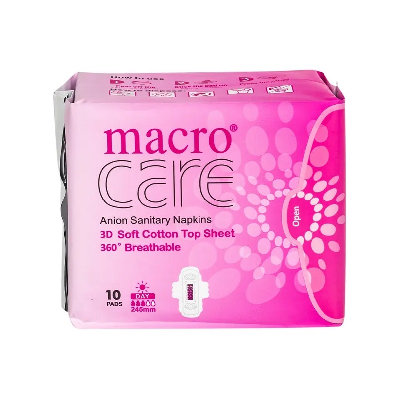 Absorbante și tampoane - Absorbante Macro Care de zi 10 bucăți/pachet, edera.ro