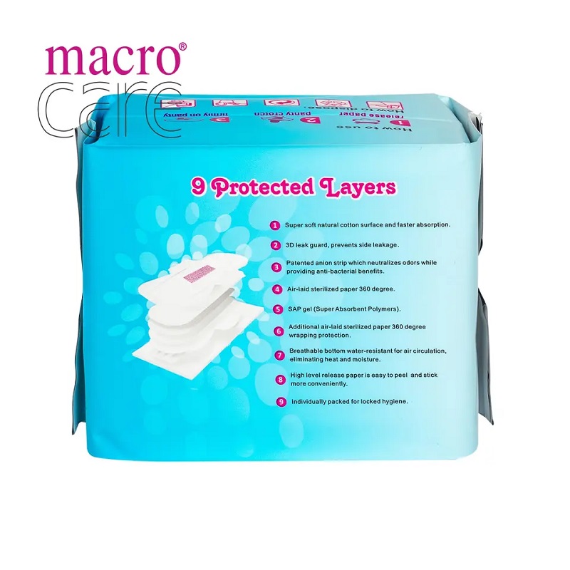 Absorbante Macro Care de noapte 8 bucăți/pachet, [12],edera.ro