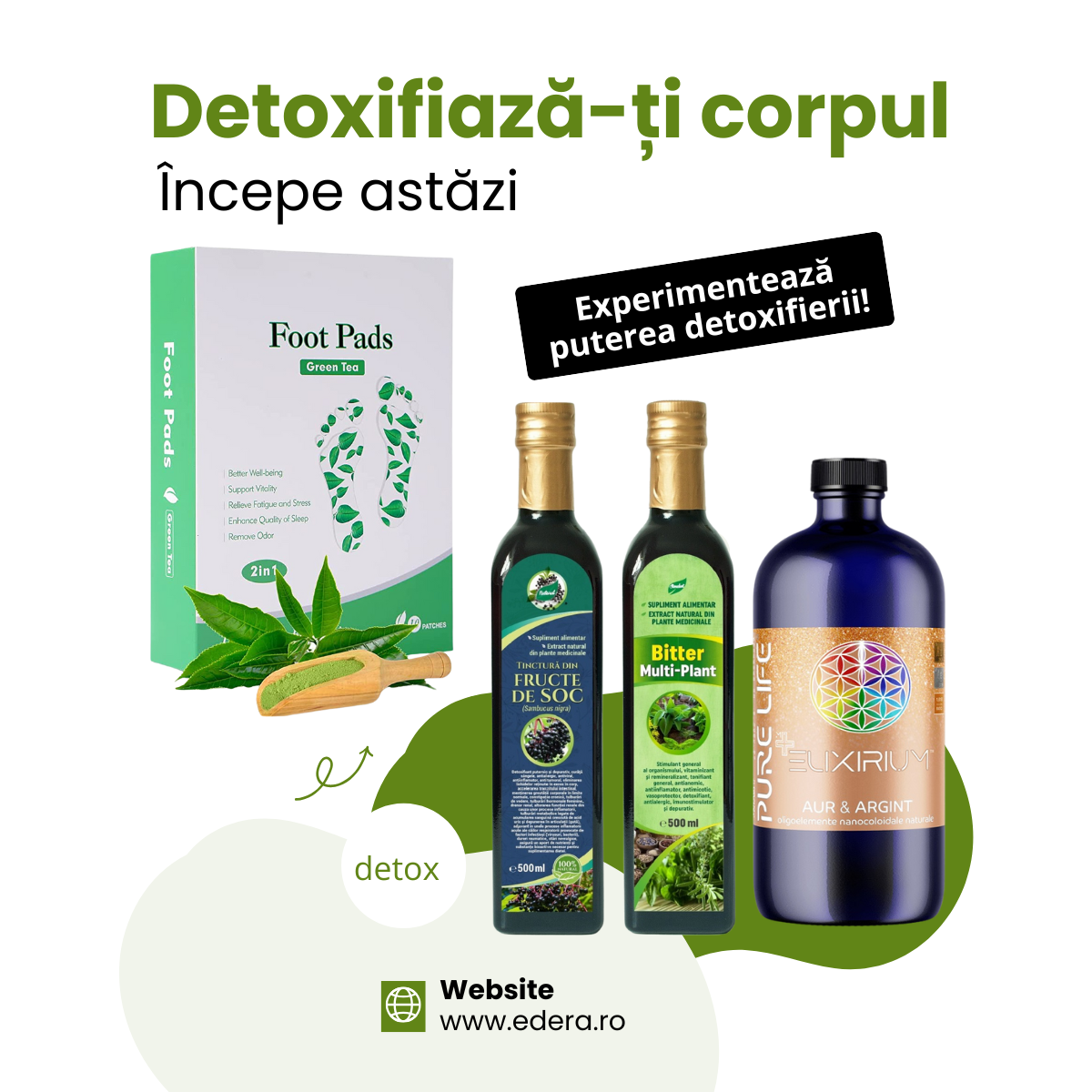 OFERTE - Pachet Detoxifiere, edera.ro