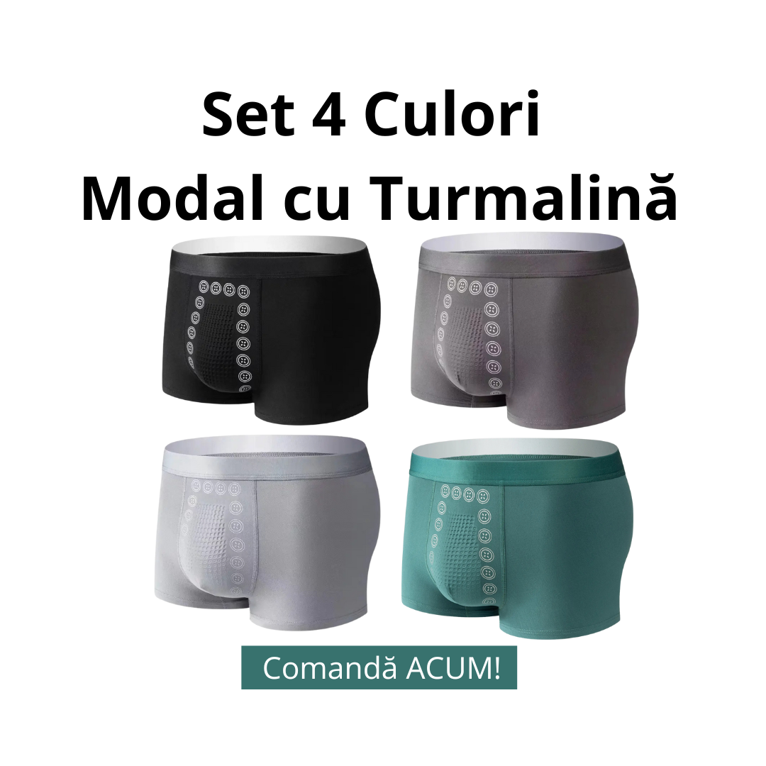 Îngrijire bărbați - Pachet Promoțional – Set 4 Culori Modal cu Turmalină , edera.ro