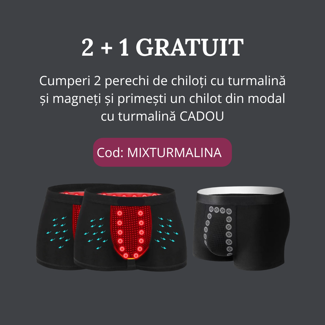 NOUTĂȚI - Pachet Promoțional – 2+1 Gratuit (Chiloți cu Turmalină), edera.ro