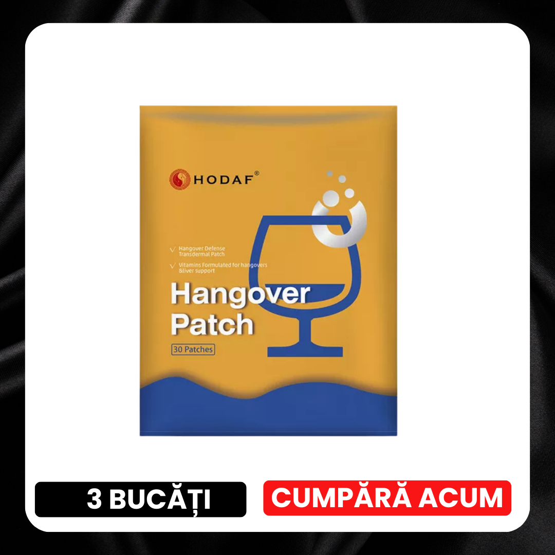 BLACK FRIDAY - Plasture hangover 3 x 3 cm, 30 bucăți 3 pachete, edera.ro