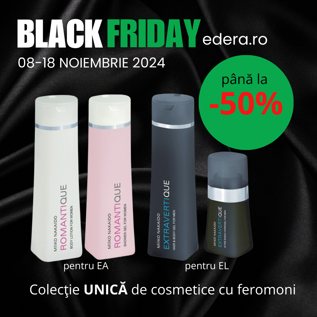 BLACK FRIDAY - Set cosmetice cu feromoni 4 bucăți, edera.ro