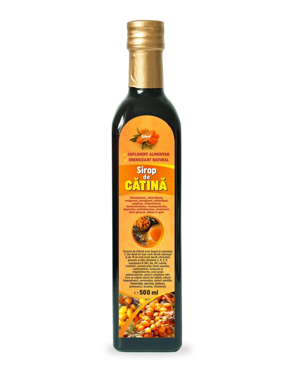 Reduceri active - Sirop de Cătină Concentrat 500 ml, edera.ro