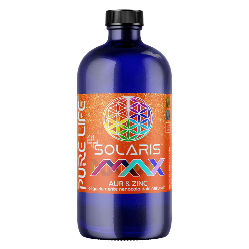 Mixuri concentrate - SOLARIS™ MAX Au & Zn 77ppm 480 ml cu măsură gradată, edera.ro