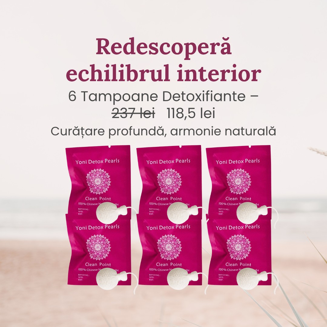 BLACK FRIDAY - Tampon Intim Detoxifiant – 6 bucăți, edera.ro