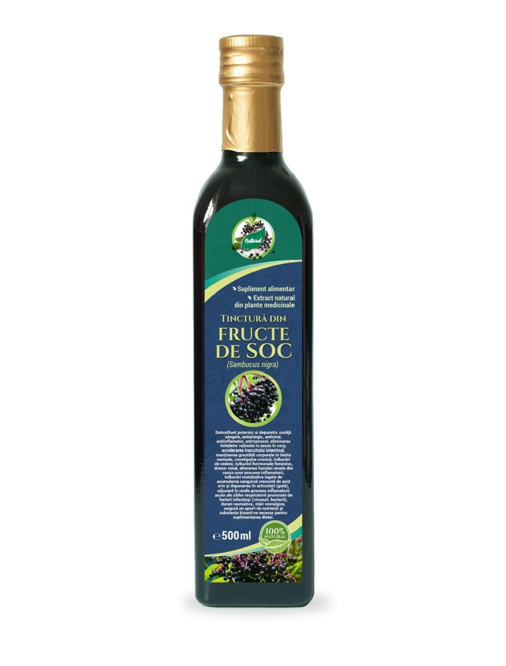 Reduceri active - Tinctură din Soc 500 ml, edera.ro