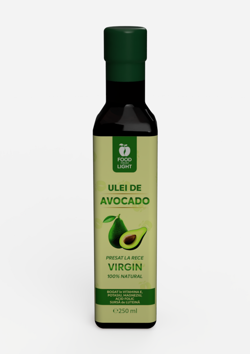 Suplimente naturale și vitamine - Ulei de Avocado 250 ml, edera.ro