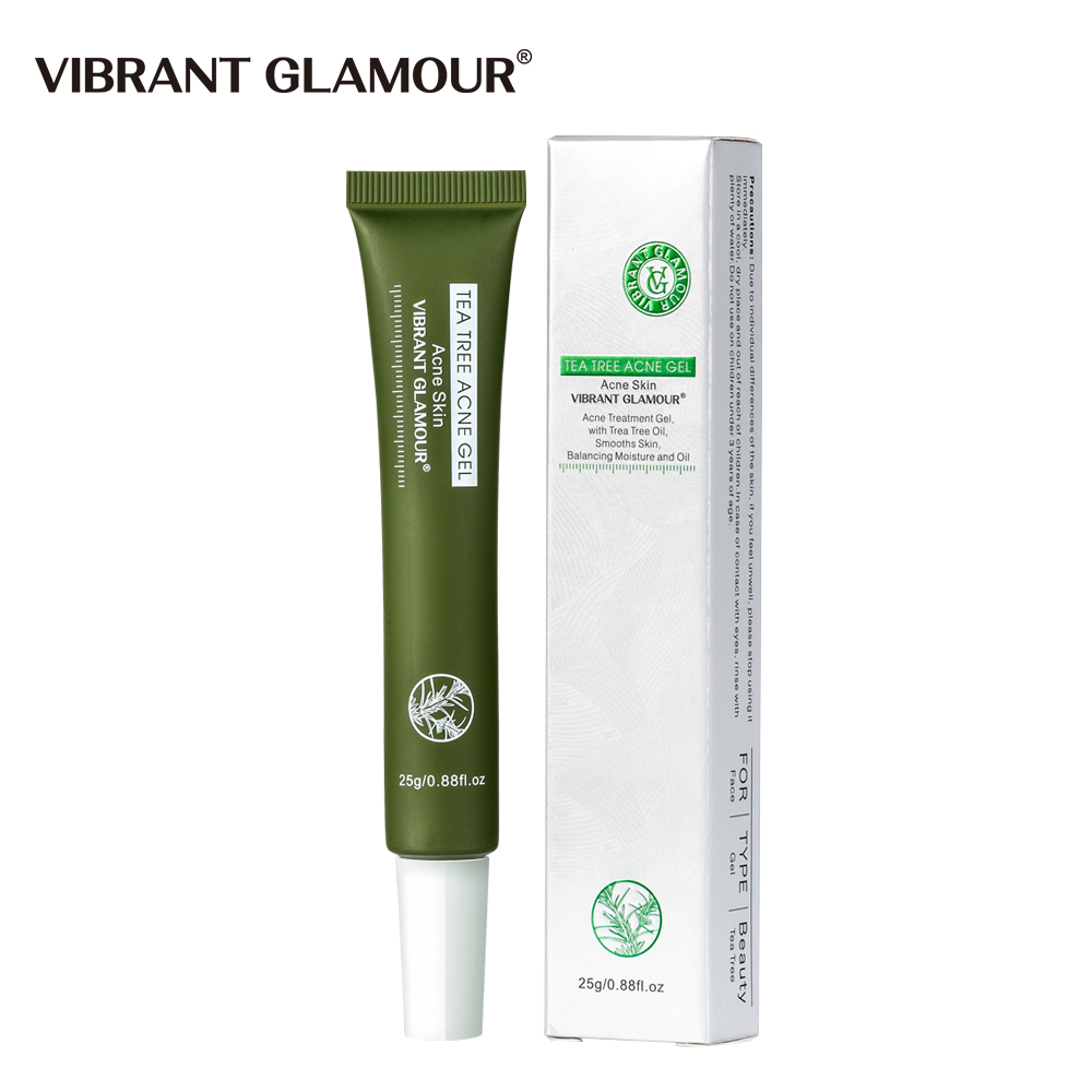 Anti-acnee (coșuri) - Vibrant Glamour Tea Tree Acne Treatment Gel 25 gr. (3996), edera.ro