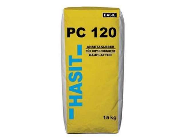 Adeziv Hasit PC 120 gips - carton 15 KG
