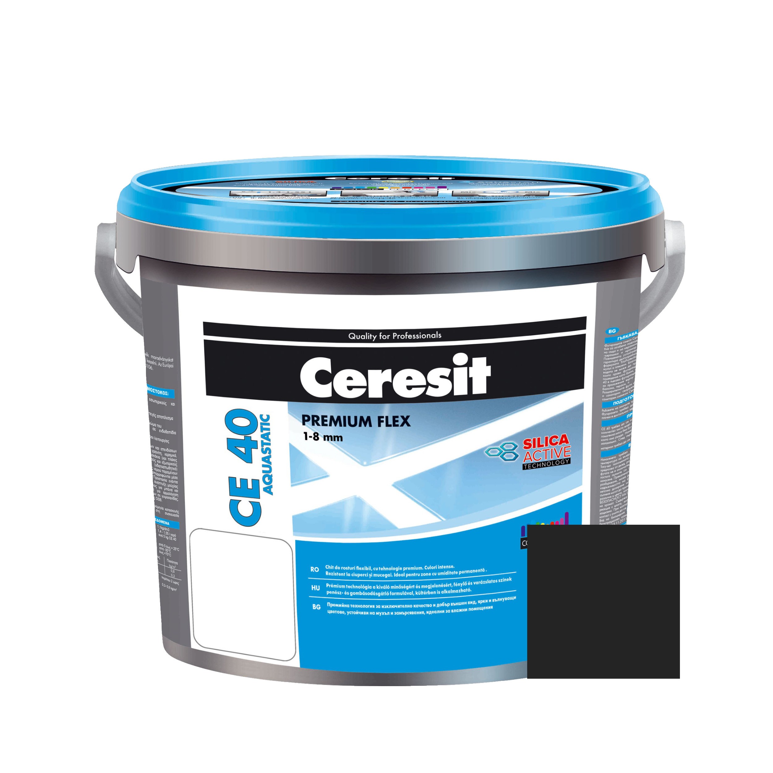 Chit de rosturi gresie si faianta Ceresit CE 40 GRAFIT interior / exterior 5 KG