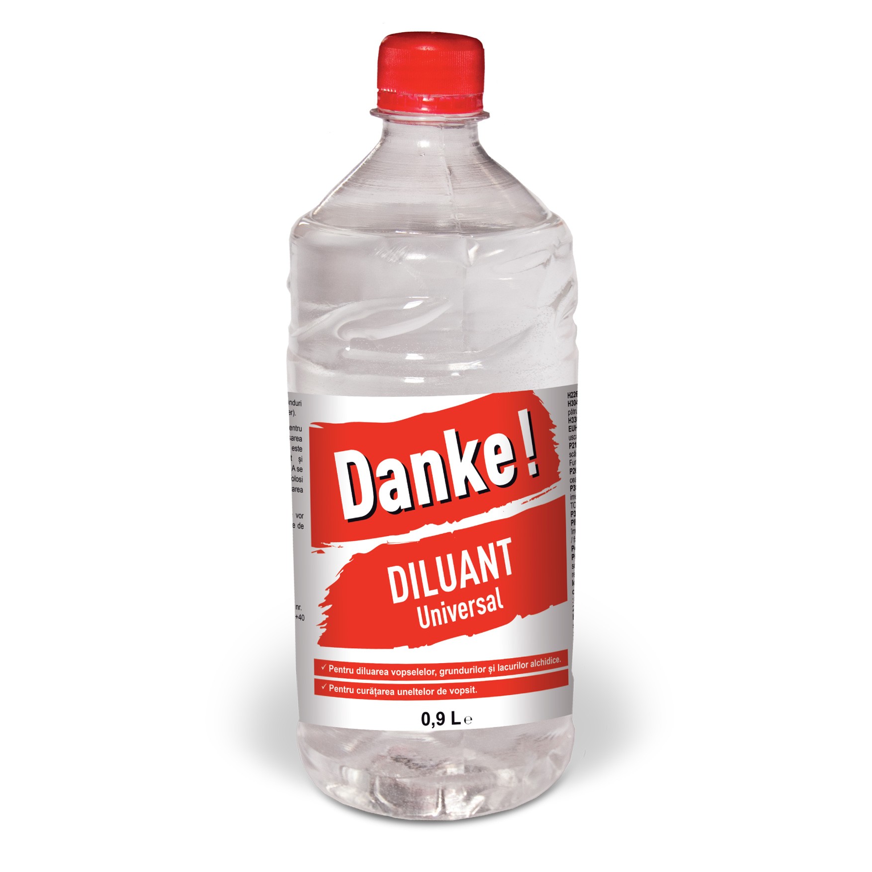 Diluant pentru vopsea si lac alchidic, Danke Universal, 0.9 L