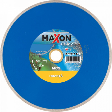 Disc DIAMANTAT continuu pentru gresie / faianta MAXON MCS180C