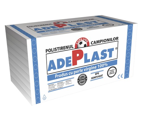 Polistiren expandat 8 cm EPS 80 ADEPLAST