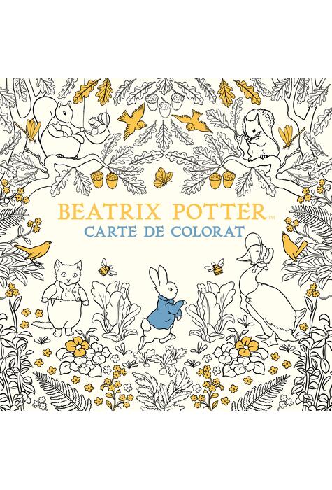 Beatrix Potter - carte de colorat