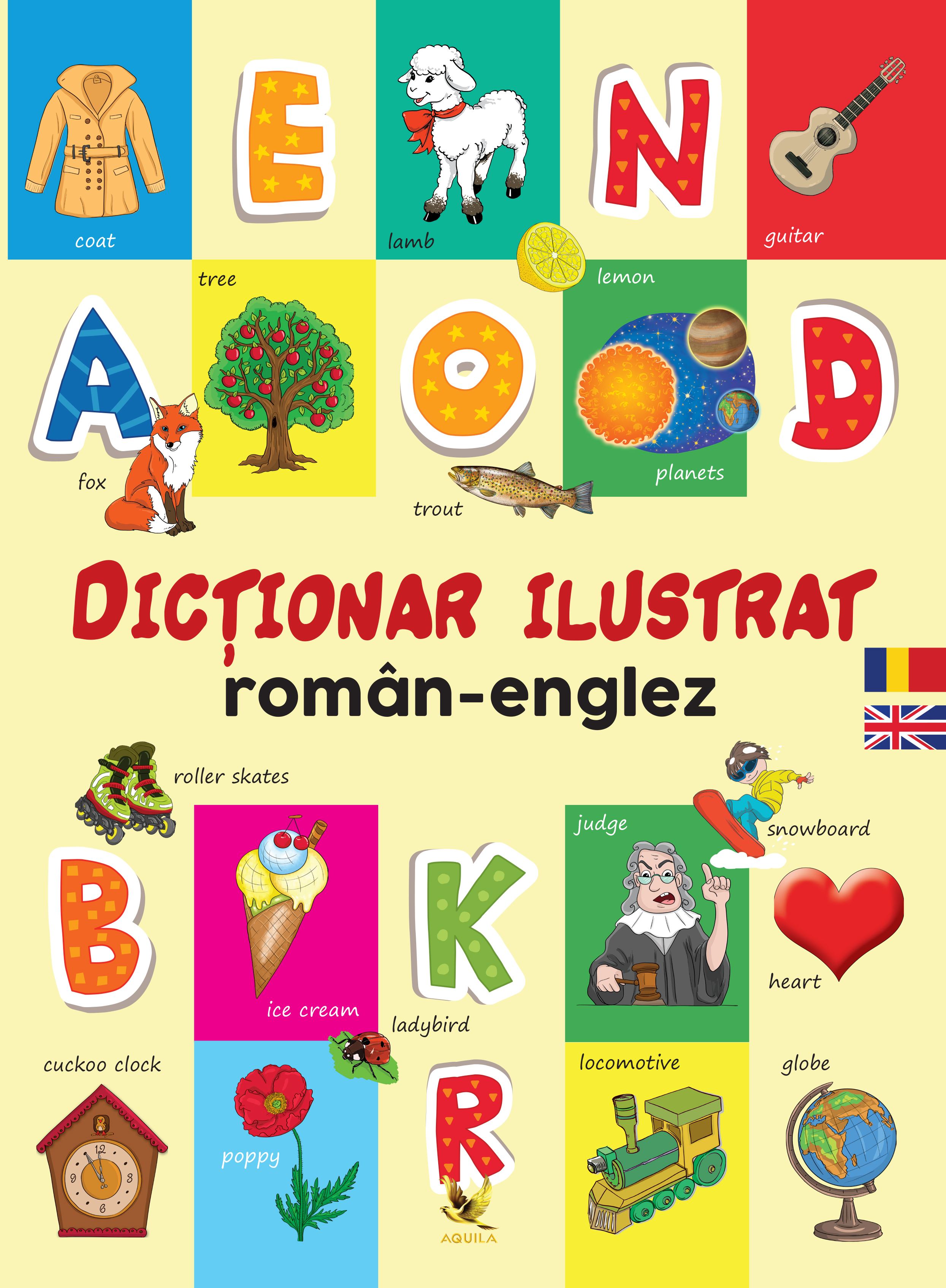 Dictionar ilustrat roman-englez - Primele mele 1000 de cuvinte in limba engleza