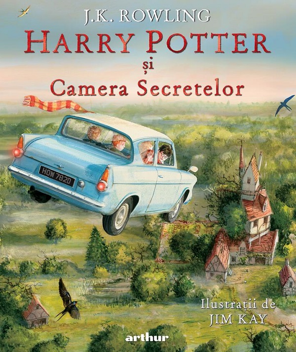 Harry Potter si Camera Secretelor, editie ilustrata