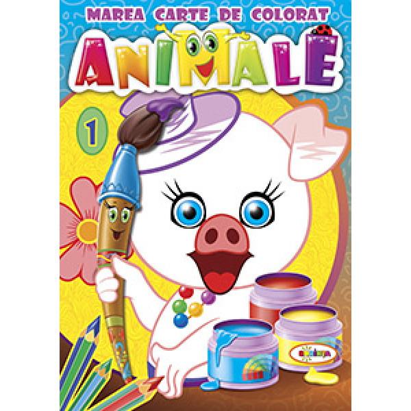 Marea carte de colorat - Animale (vol.1)