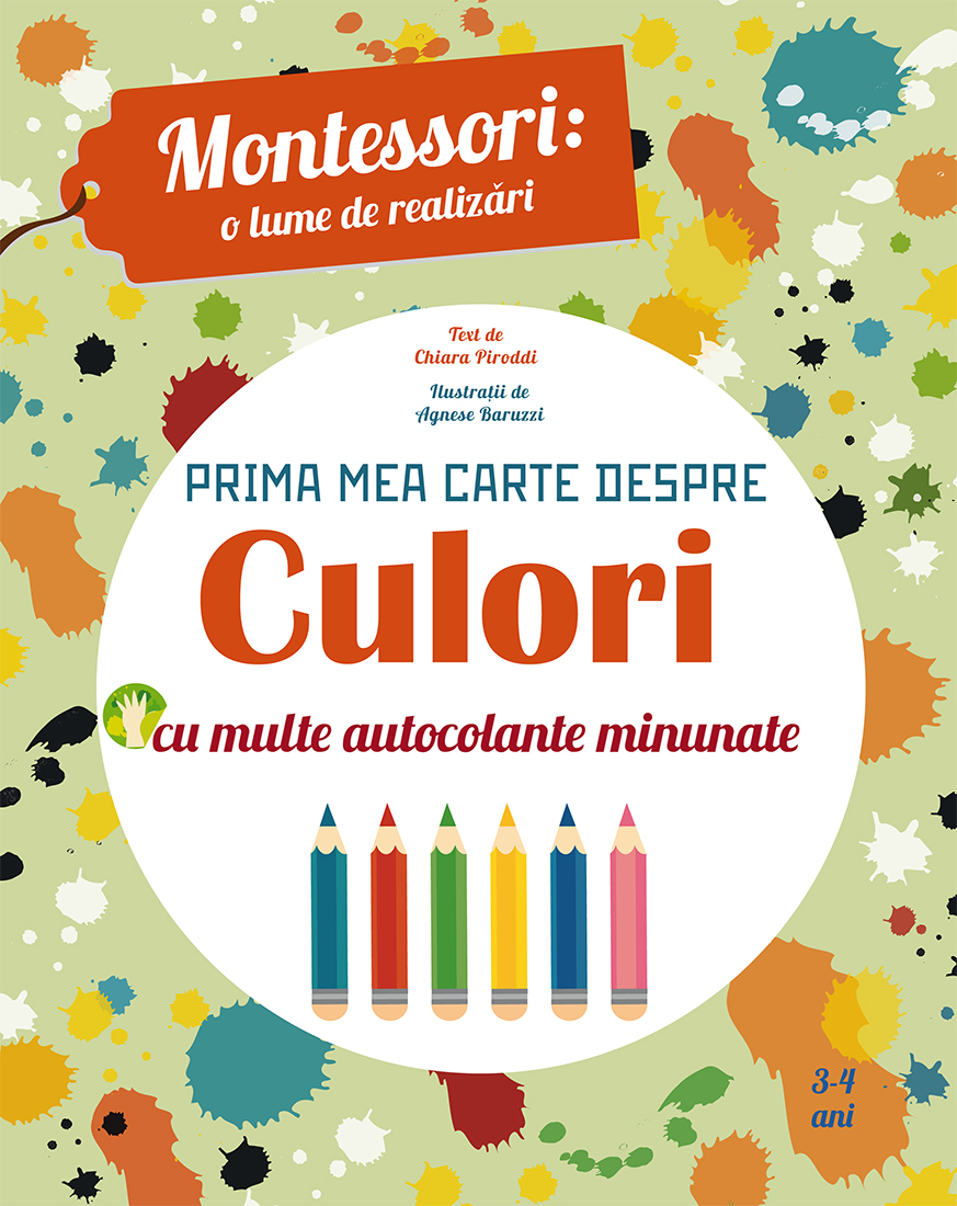 Prima mea carte despre culori Montessori