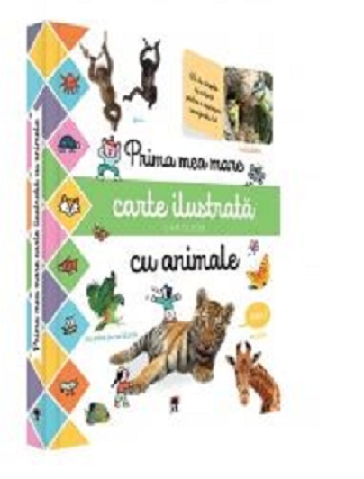 Prima mea mare carte ilustrata cu animale