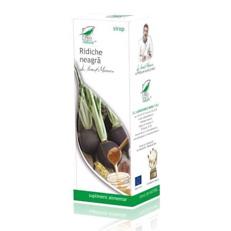 Ridiche Neagra Sirop 100ml Medica Pro Natura Farmacia D