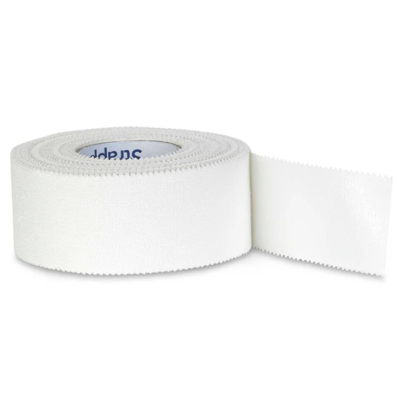 Banda adeziva rigida hipoalergenica cu oxid de zinc Strappal 2.5cm x 10m Alb
