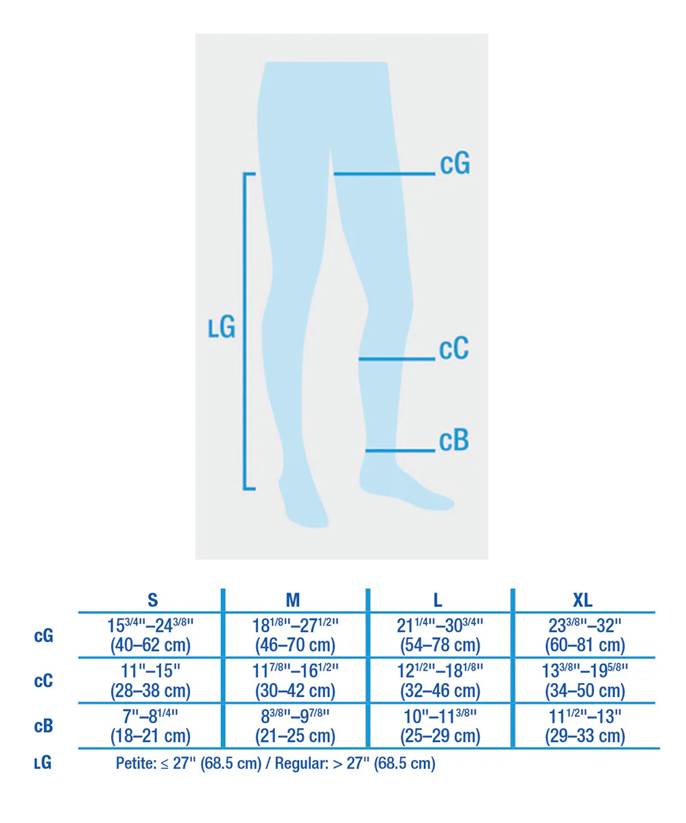 Ciorapi compresivi Jobst UltraSheer 3/4 Tan M 15-20mm Hg, [3],pharmazone.ro
