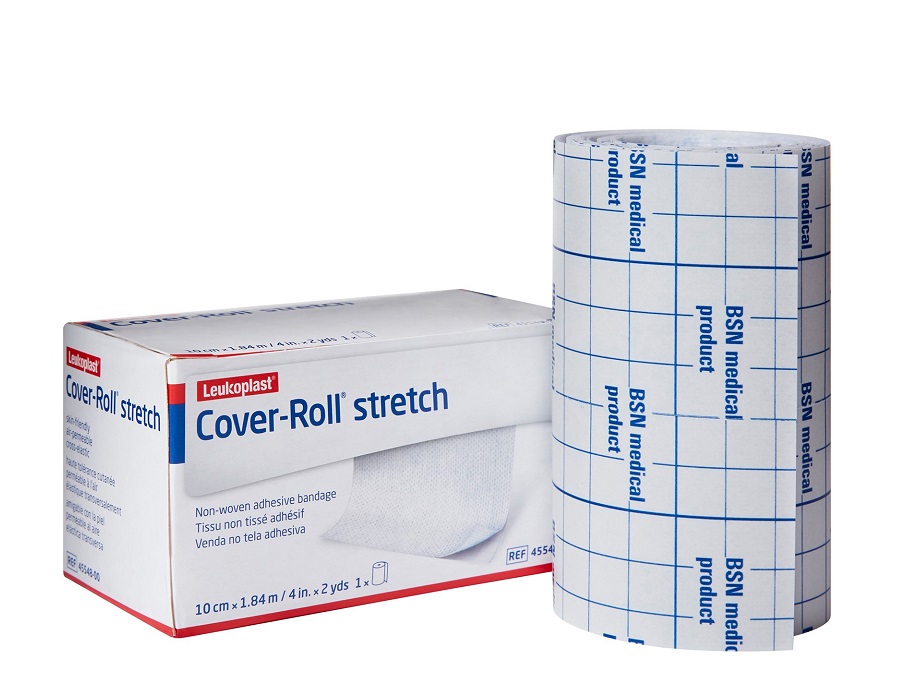 Film adeziv Cover-Roll Stretch pentru fixarea bandajelor 9.2m x 5cm