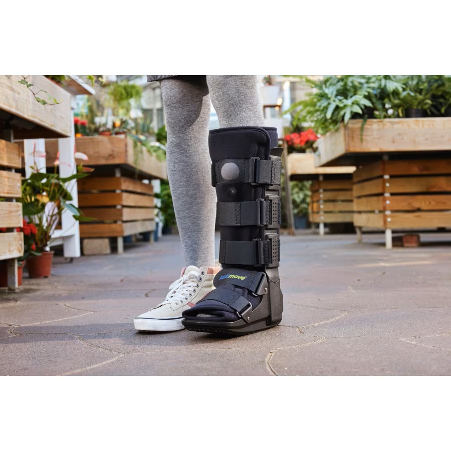 Orteza glezna picior pentru imobilizare, Actimove Air Walker cu perna de aer Large(marimea 45-47), [2],pharmazone.ro