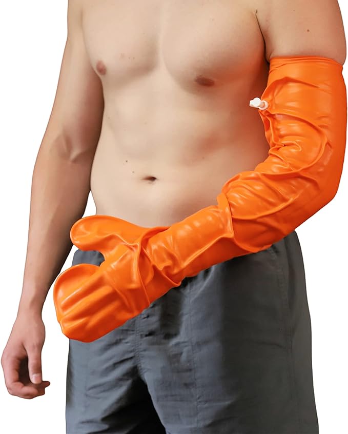 Protectie impermeabila de mana DryPro, pana la umar, marime L, circumferinta mainii peste 25 cm, lungime 80cm