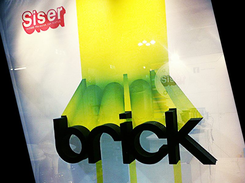 BRICK - Folie cauciucata, cu aspect 3D