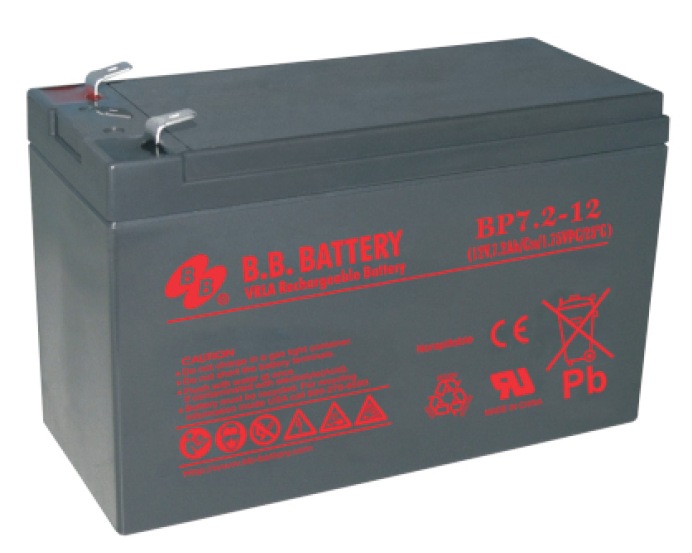 ACUMULATOR UPS CYBER POWER 12V / 7.2Ah, pentru seria BR700, "BB BP7.2-12FR" (include TV 0.5 lei)