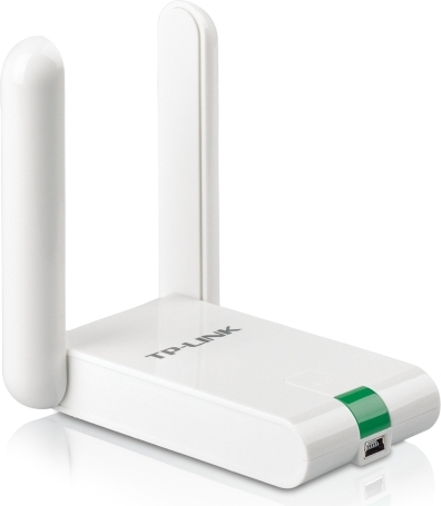 ADAPTOR RETEA TP-LINK MINI, extern wireless 2.4 GHz, Mini USB 2.0, port, 300 Mbps, antena externa x 2, "TL-WN822N" (include TV 0.18lei)