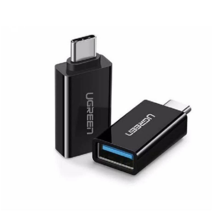 ADAPTOR Ugreen, "US173", USB Type-C(T) to USB 3.0(M), 5Gbps, PVC, negru "20808" (include TV 0.06 lei) - 6957303828081