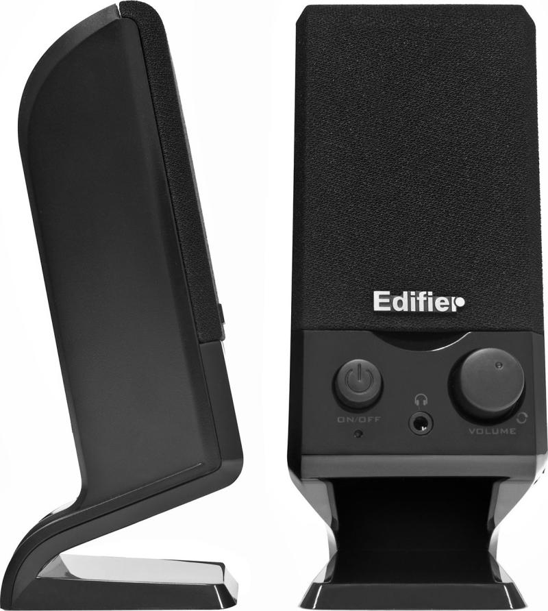 BOXE EDIFIER 2.0, RMS:   1.2W (2 x 0.6W), control volum, USB power, black,  "M1250" 674667001001  (include TV 0.8lei)