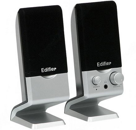 BOXE EDIFIER 2.0, RMS:   1.2W (2 x 0.6W), control volum, USB power, silver,  "M1250-SL"  (include TV 0.8lei)